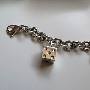 Tiffany & Co. Silver Dice Charm